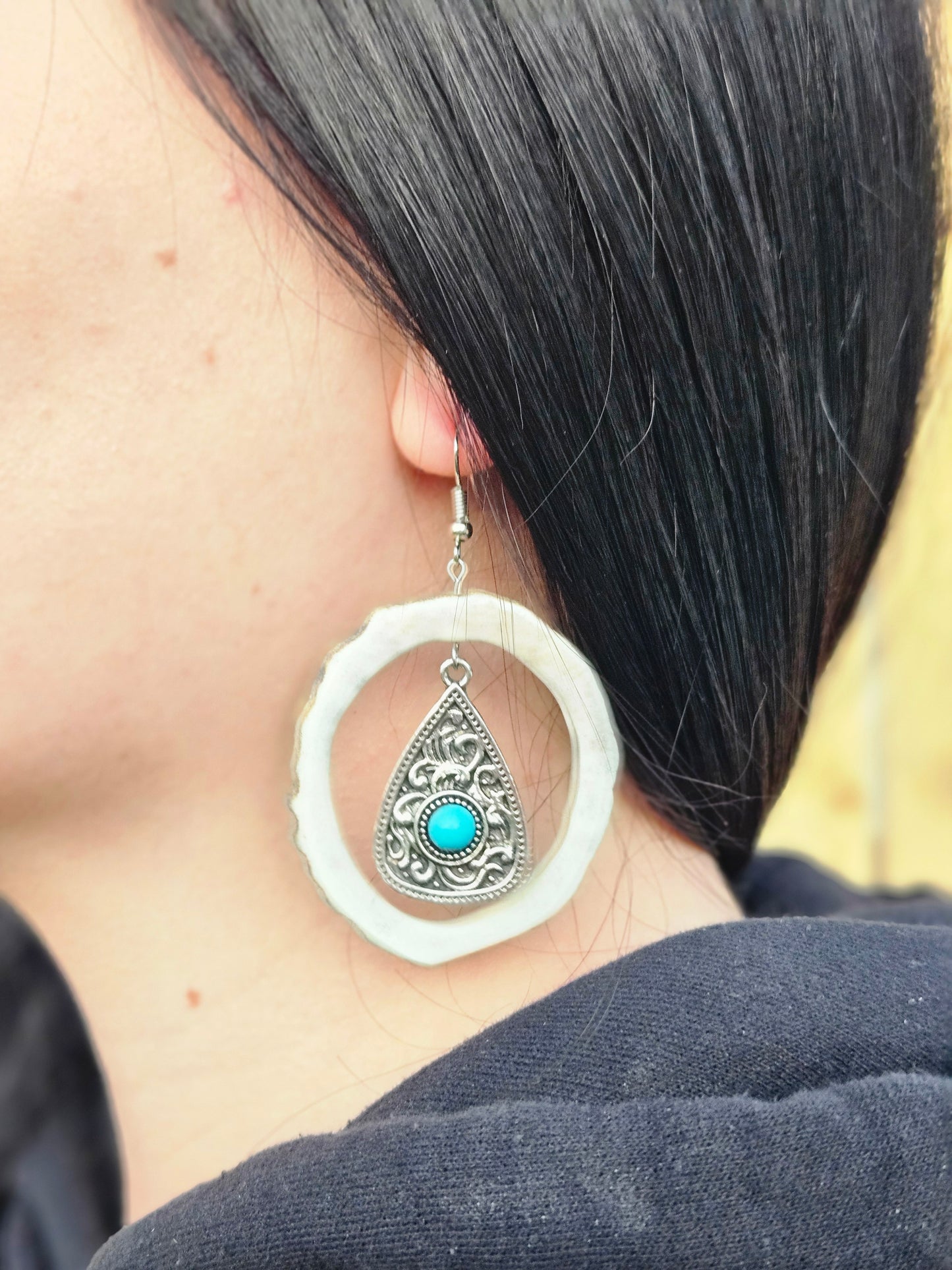 Turquoise Teardrop