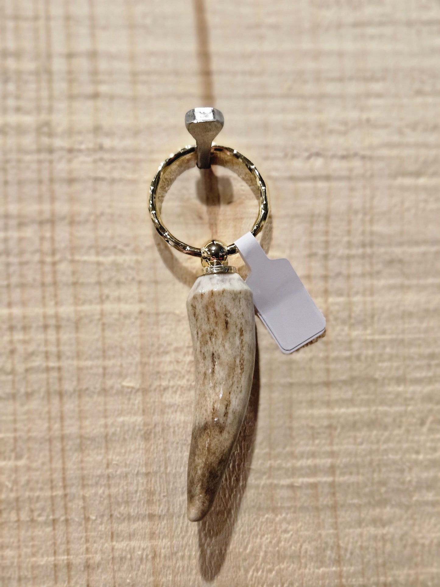Tine key chain with upgraded ring