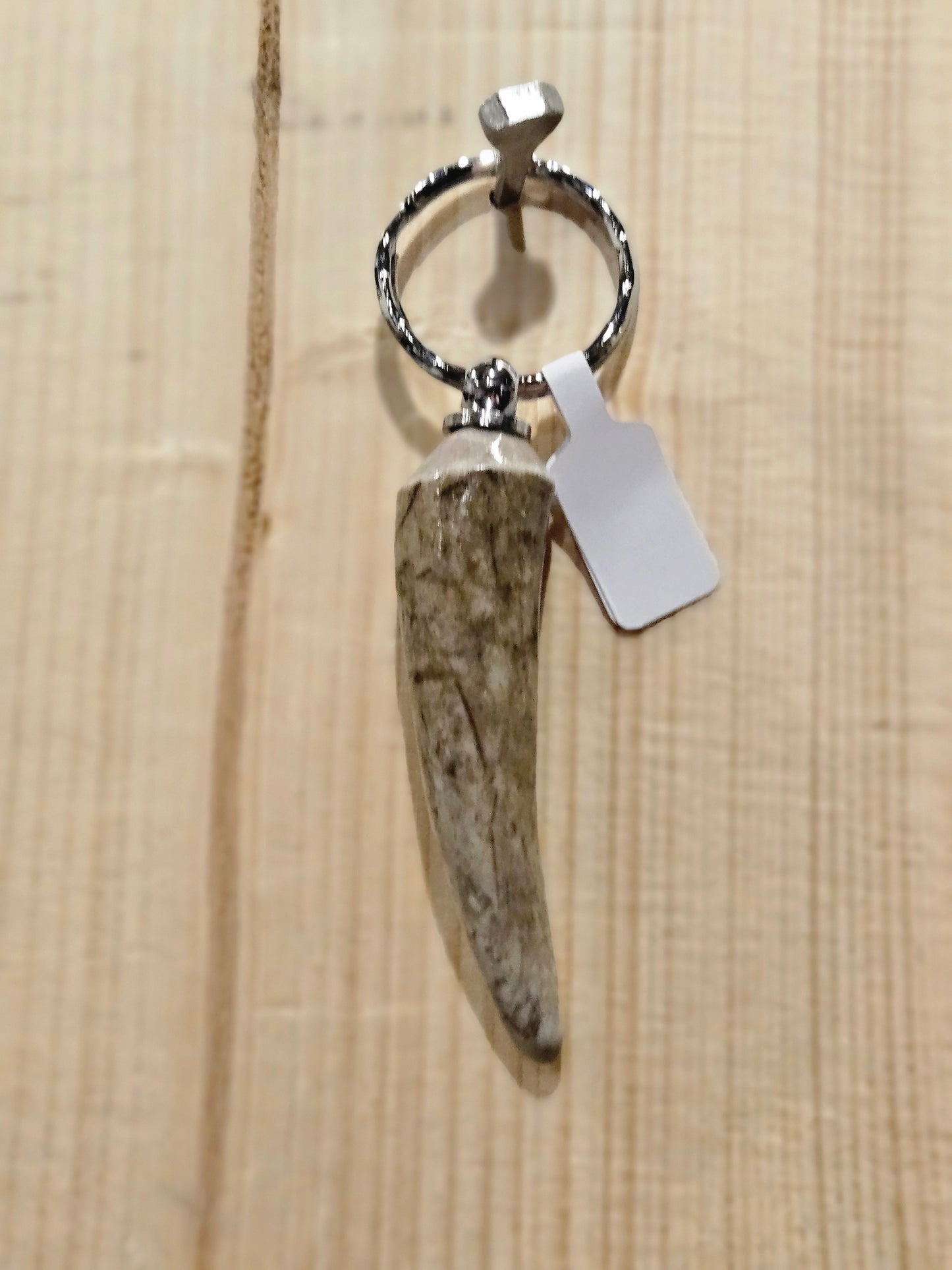 Tine key chain with upgraded ring