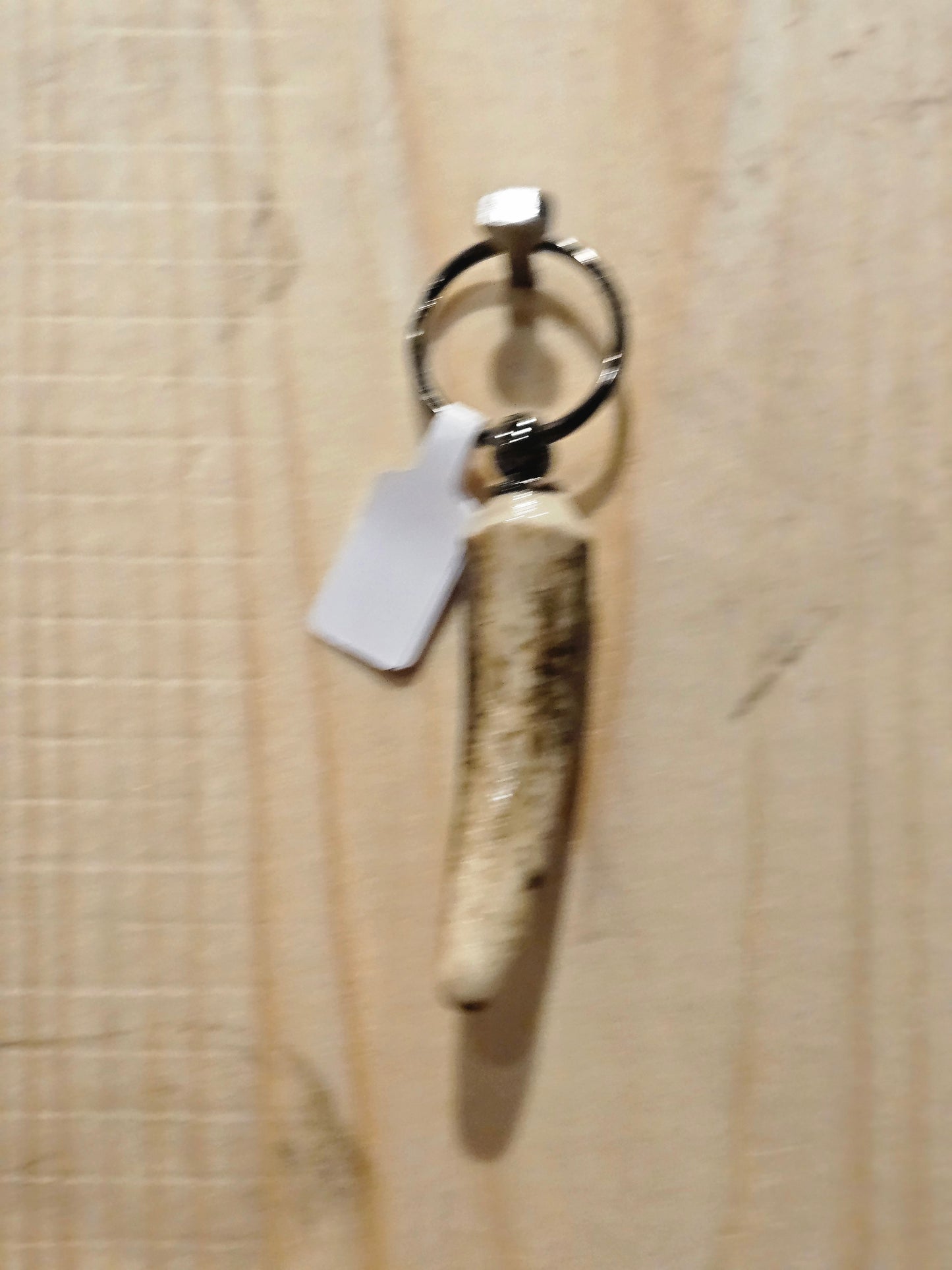 Tine key chain with upgraded ring