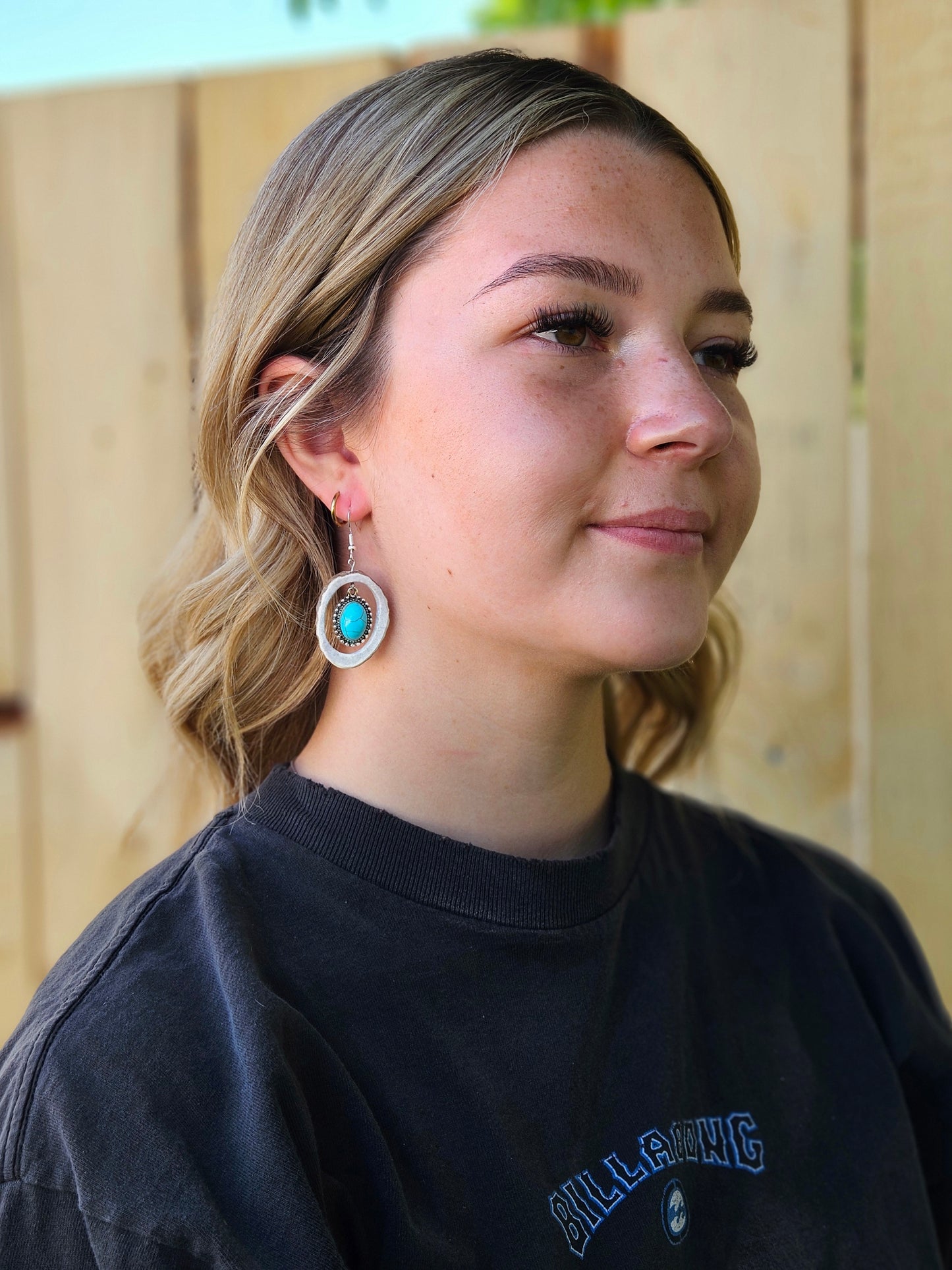 Oval turquosie