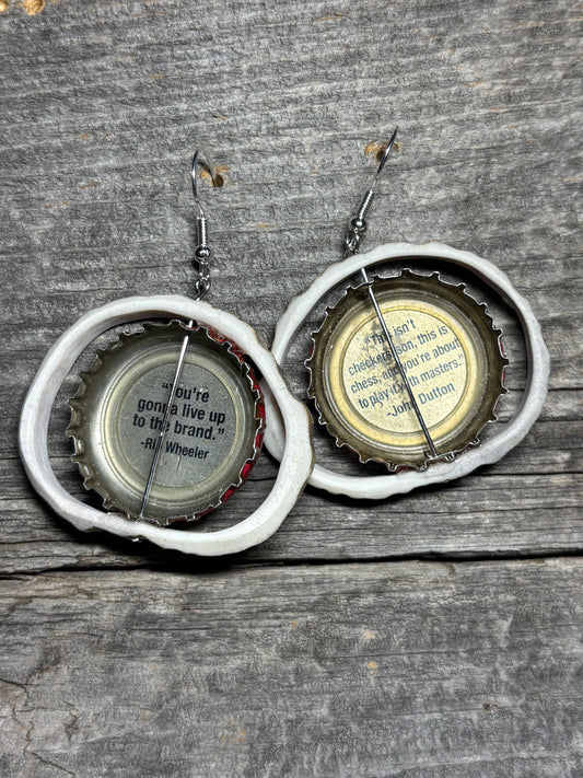 Banquet Beer Charm Earrings