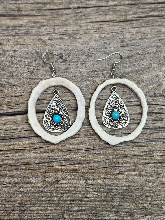 Turquoise Teardrop