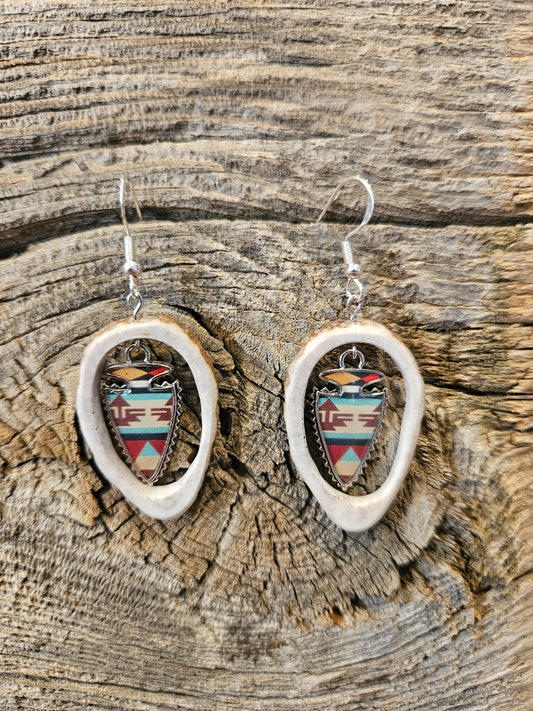 Arrowhead earrings