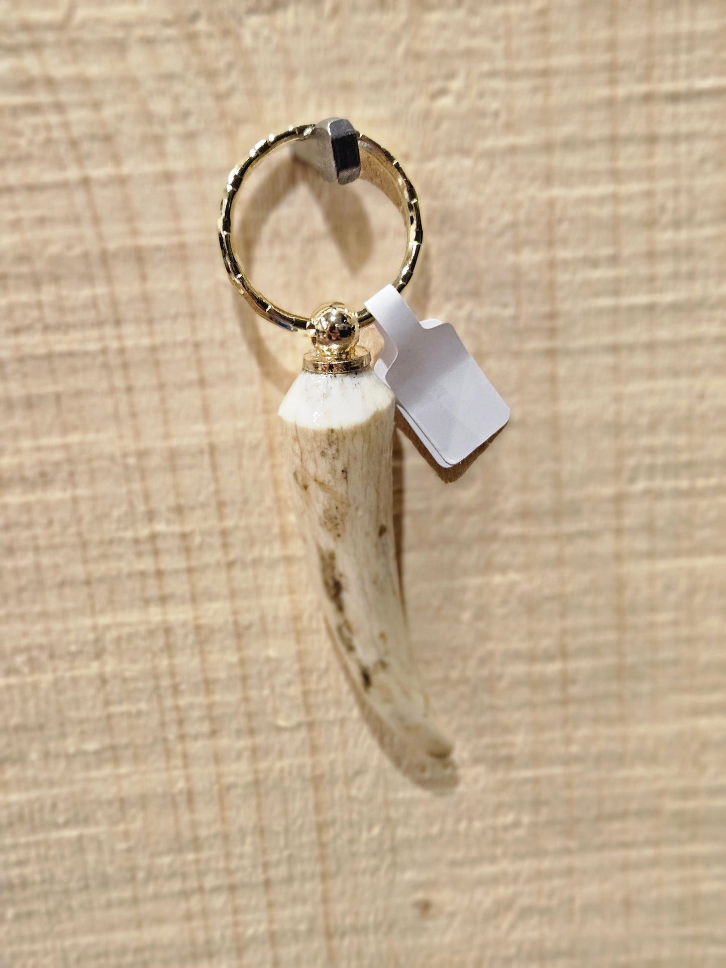 Tine key chain with upgraded ring