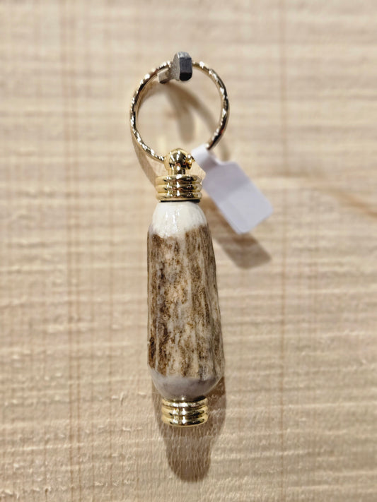 Key chain with compartment