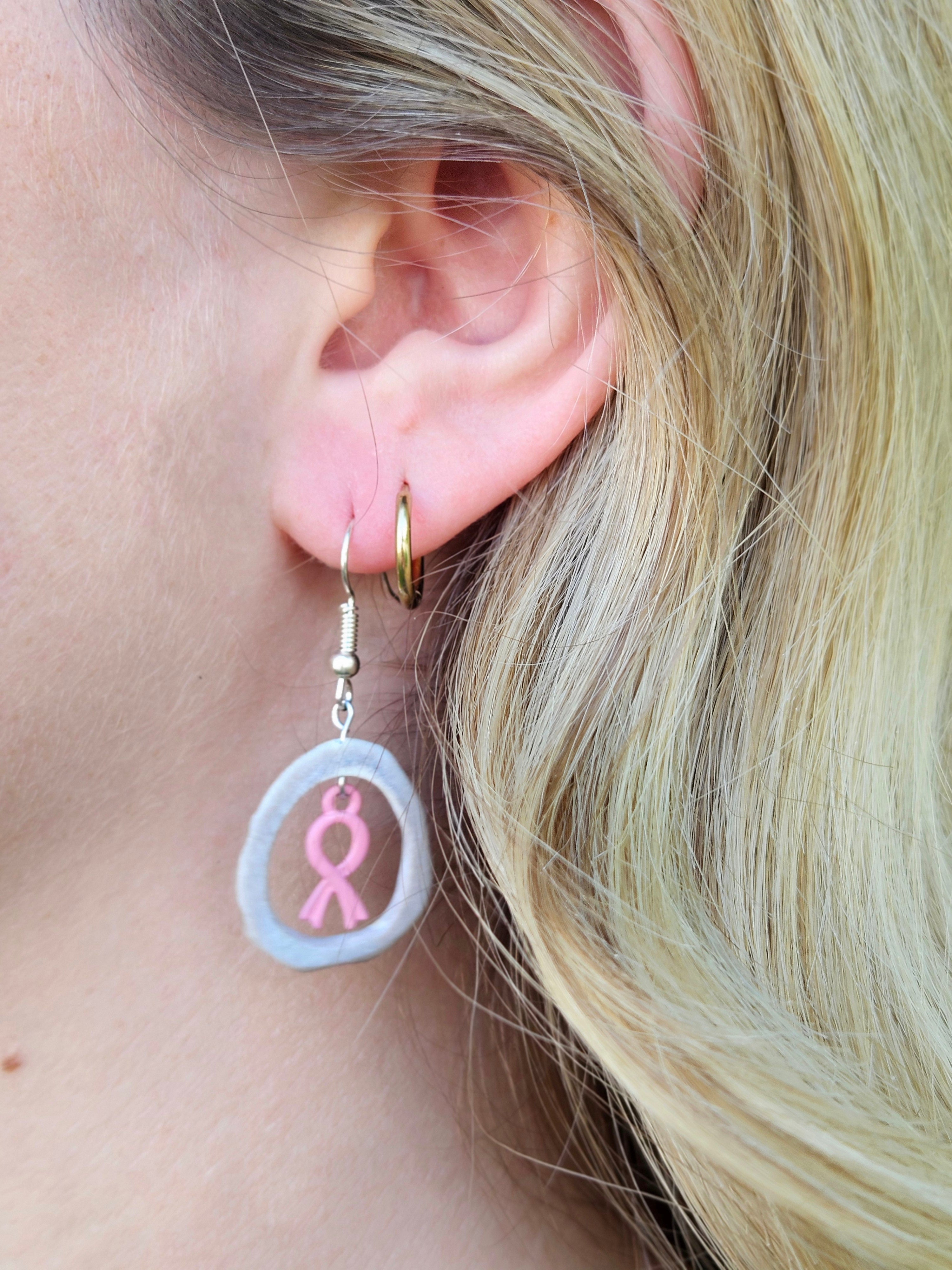 Pink cancer ribbon – MMM Products