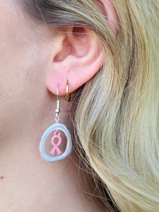 Pink cancer ribbon