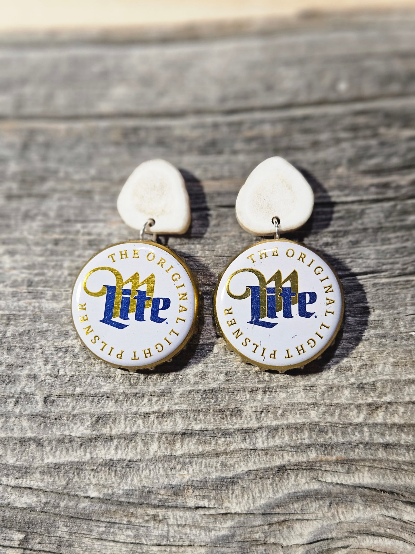 Miller Lite Earrings