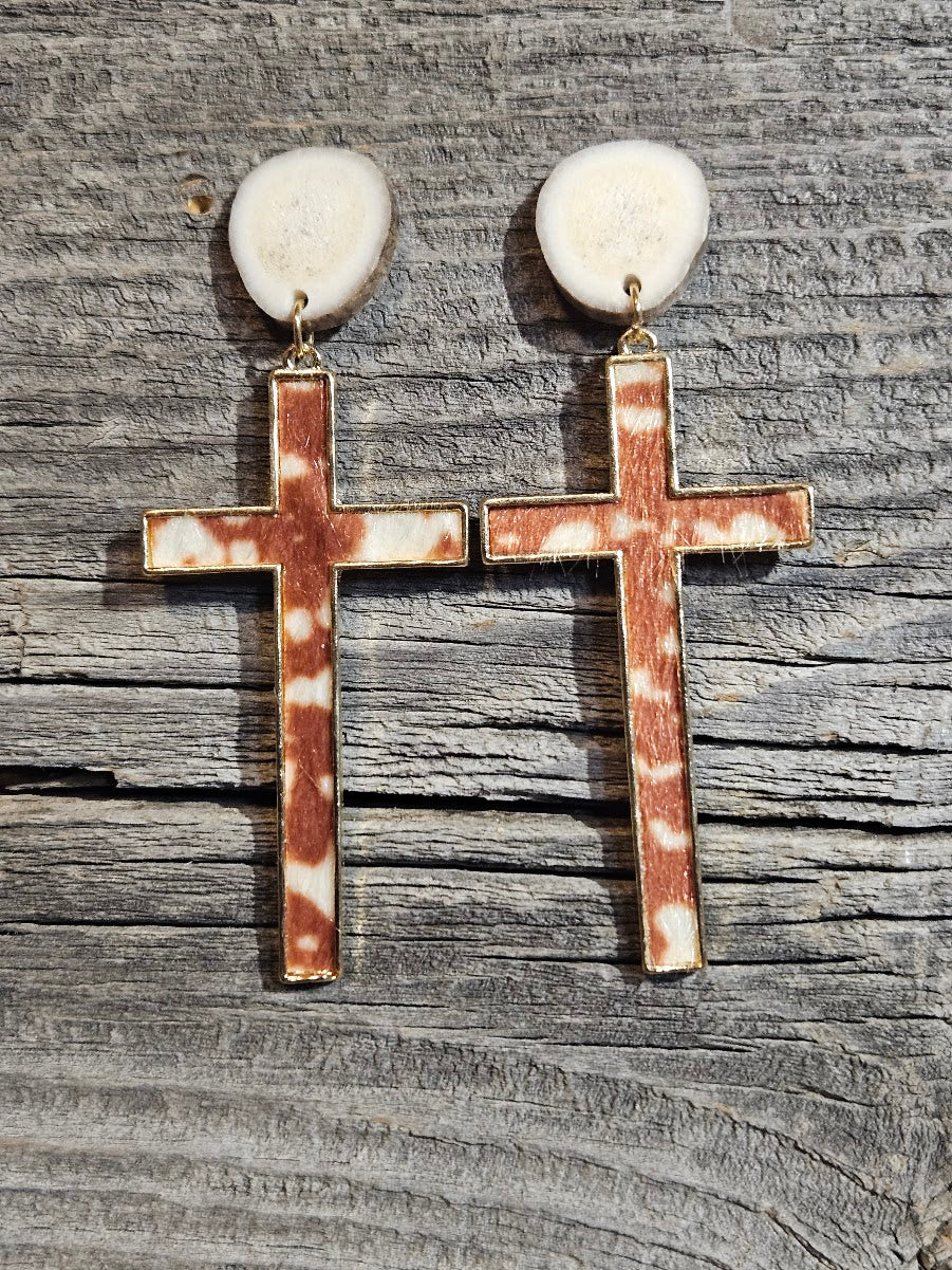 Cow Hair Cross