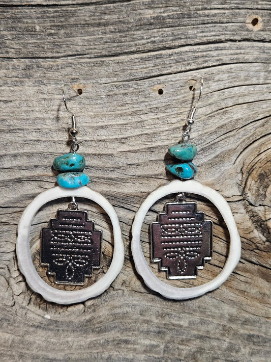 Boot Stitch N Turquoise