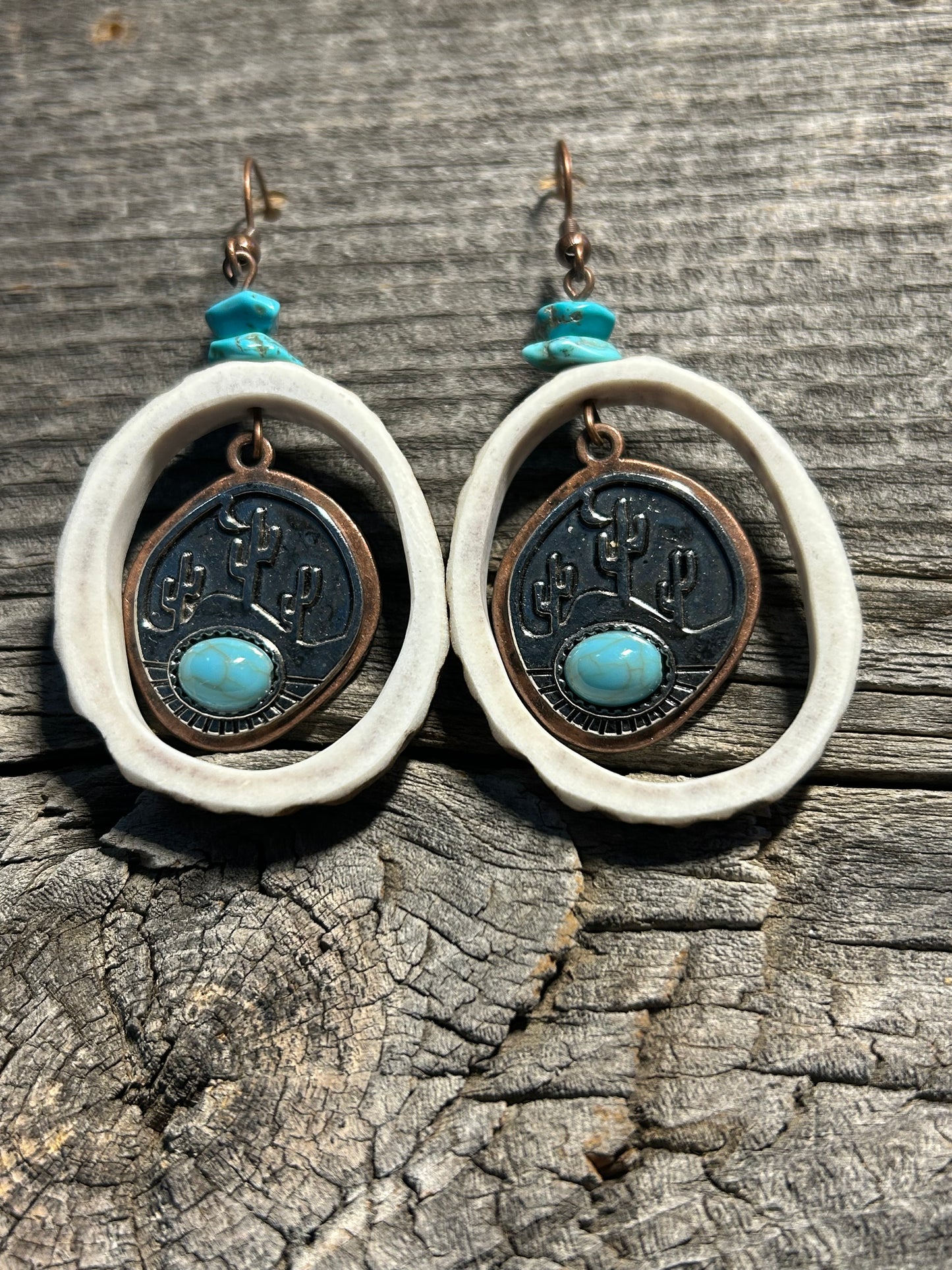 Copper Cactus N Turquoise