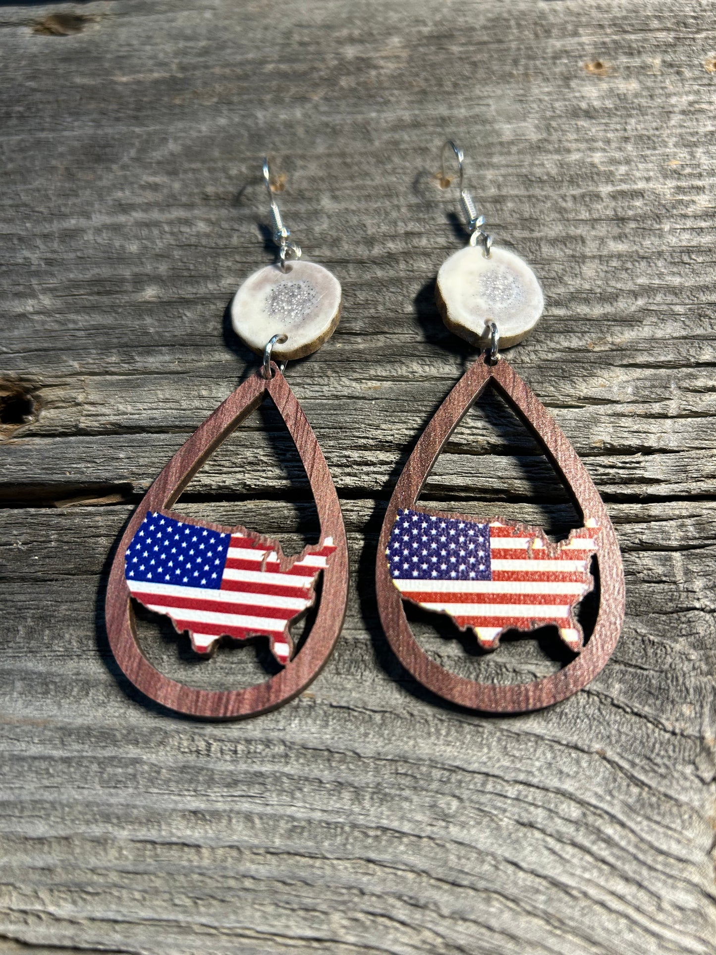 Rustic American Charm Earrings