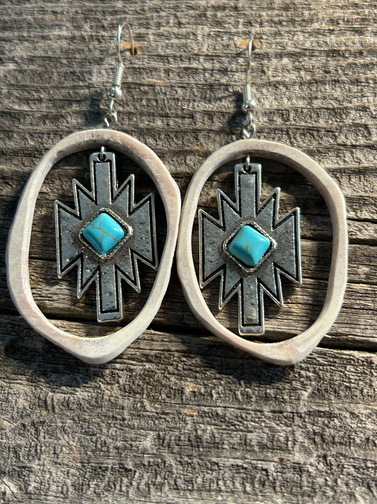 Silver Aztec Charm
