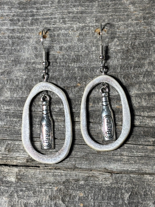 Bottled Beer Earrings