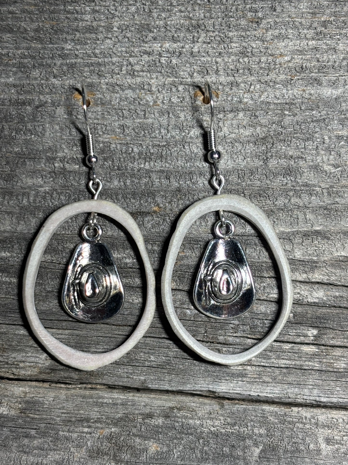 Silver cowgirl hat