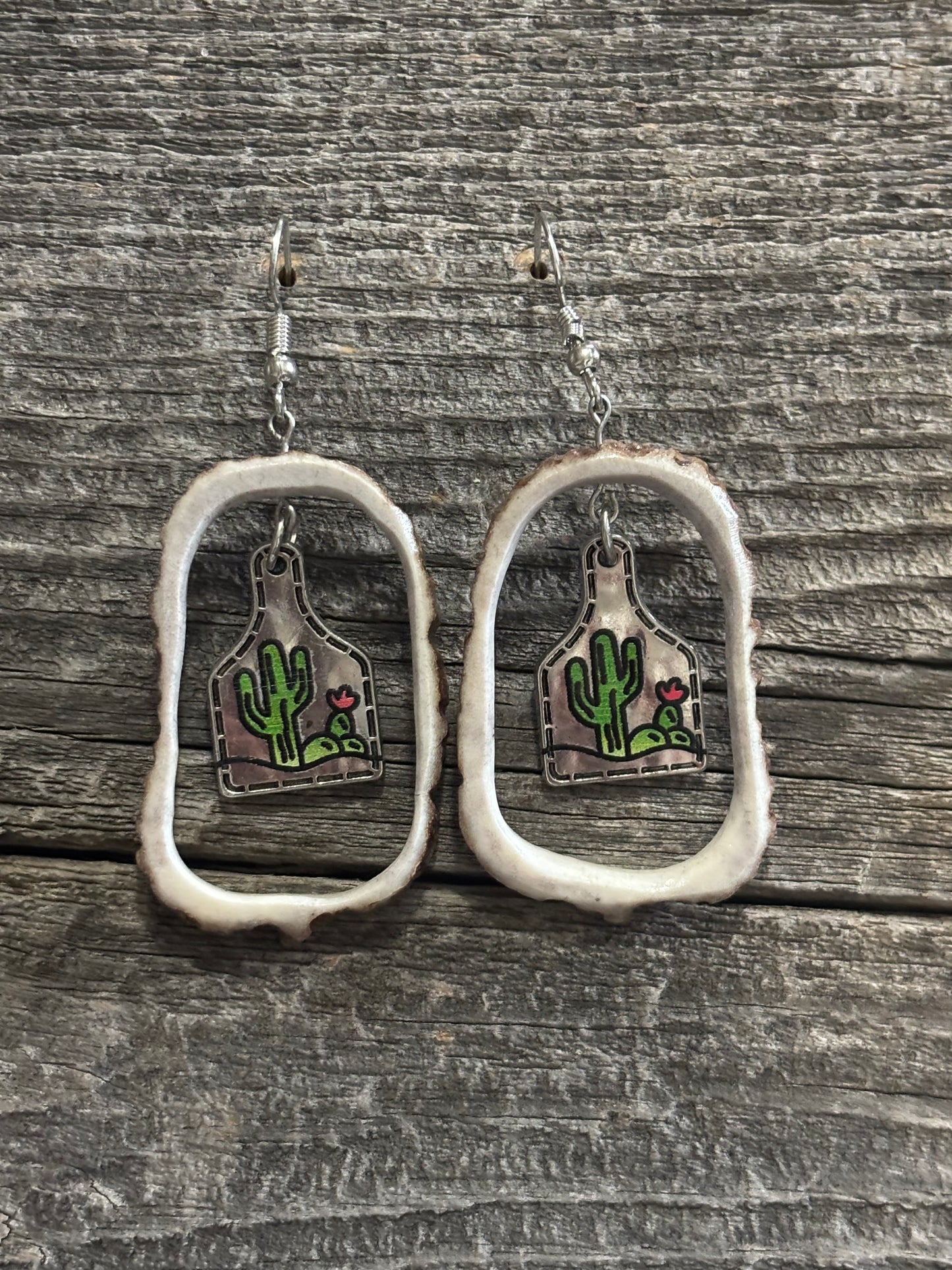 Cactus cow tag