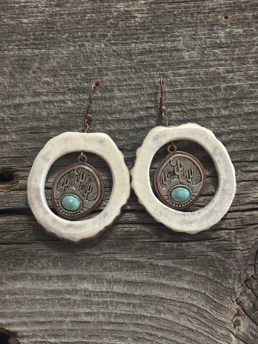 Copper With Cactus N Turquoise